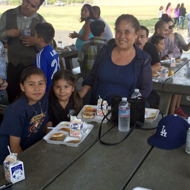 Family barbecues foster a strong sense of school community!
