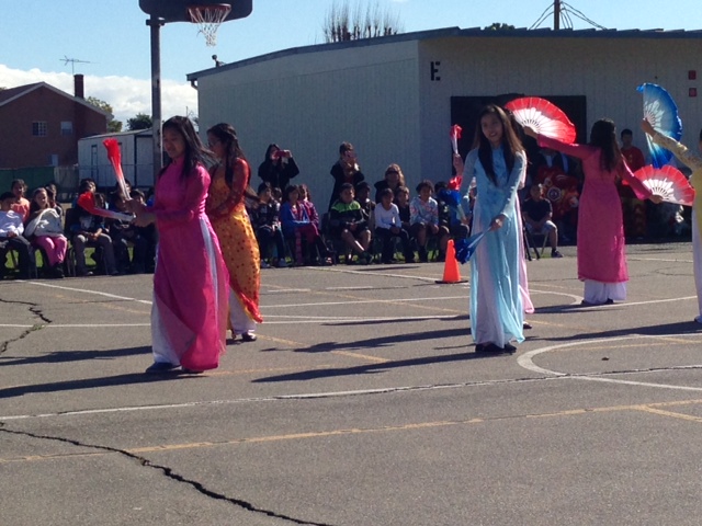 Students enjoy cultural performances to celebrate the Lunar New Year!