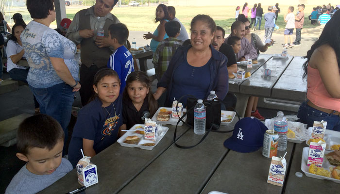 Family barbecues foster a strong sense of school community!