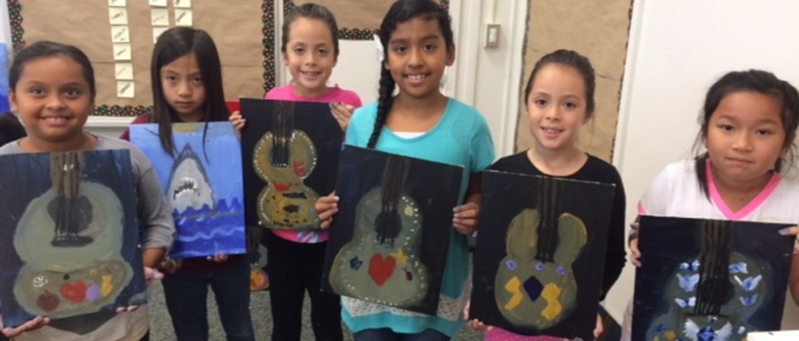 Newhope students enjoy opportunities to use their artistic talents!